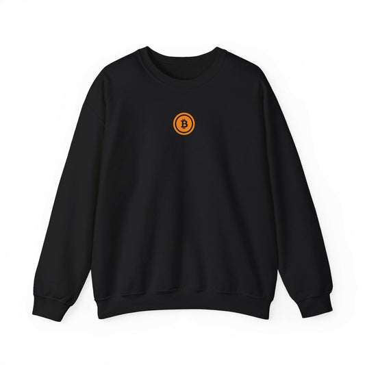 Bitcoin Minimalistic Sweatshirt - Bitcoin Merch