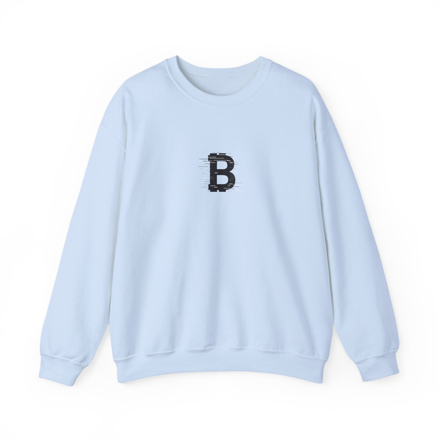 Monogram Bitcoin Unisex Sweatshirt - Bitcoin Merch