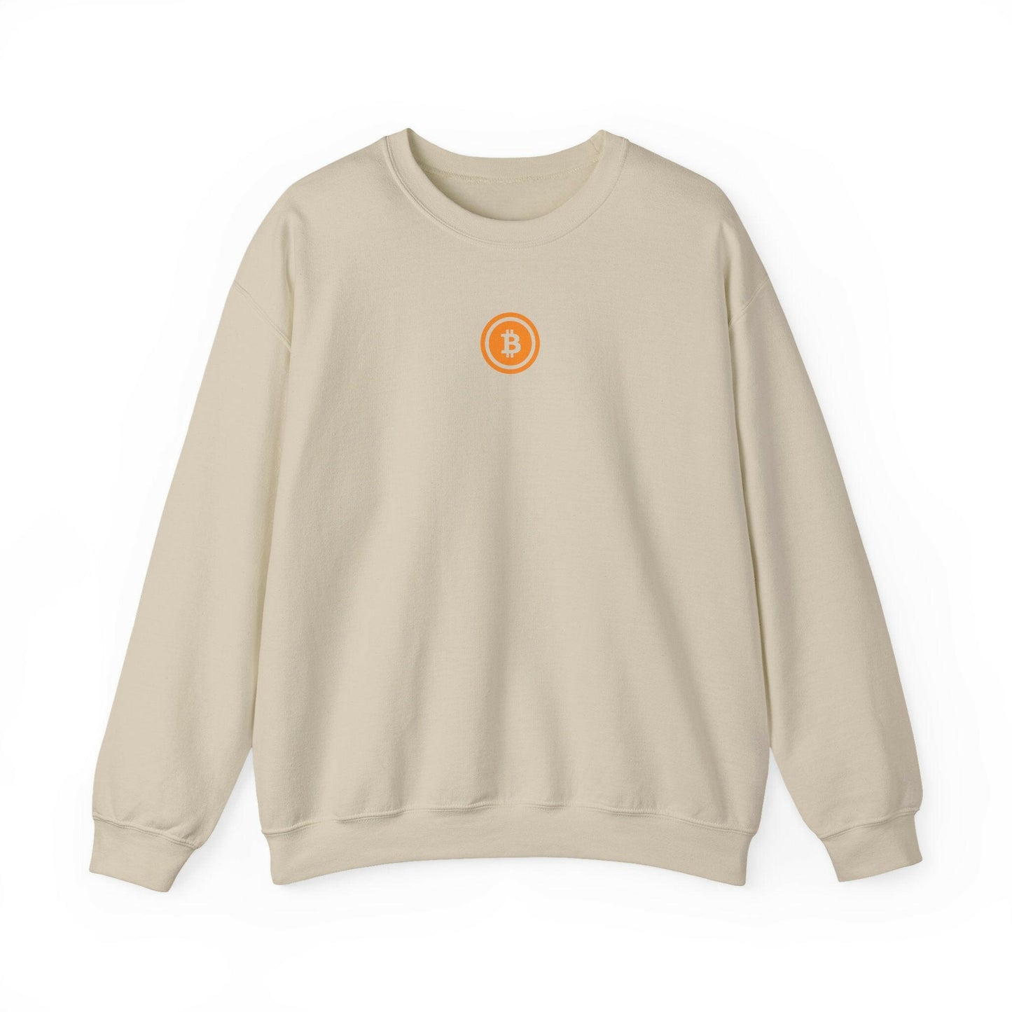 Bitcoin Minimalistic Sweatshirt - Bitcoin Merch