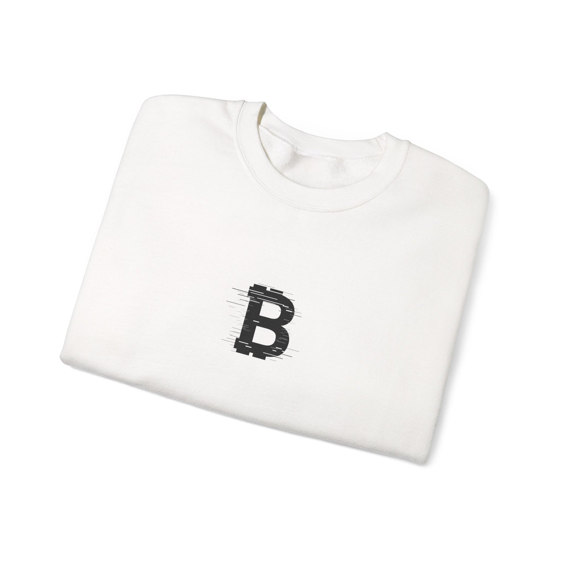 Monogram Bitcoin Unisex Sweatshirt - Bitcoin Merch
