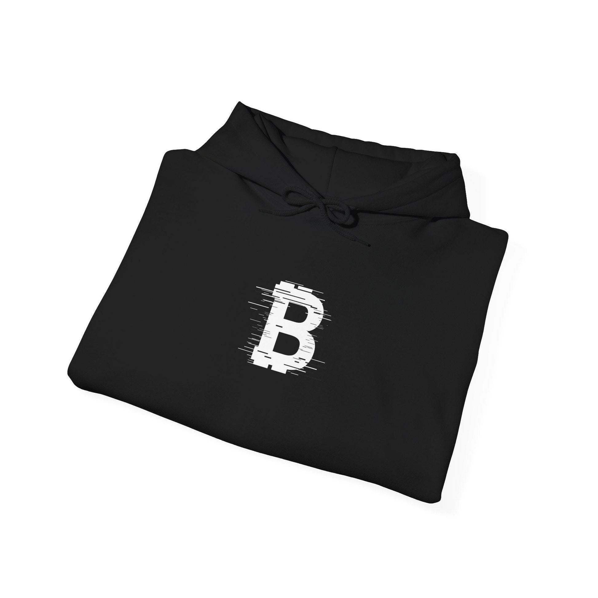 Glitch Bitcoin Hoodie - Bitcoin Merch