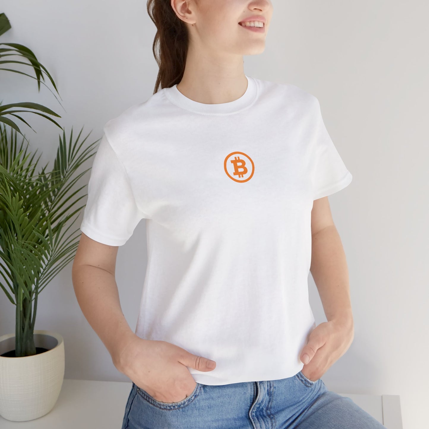 Unisex BitCoin Logo Simpe T-shirt - Bitcoin Merch