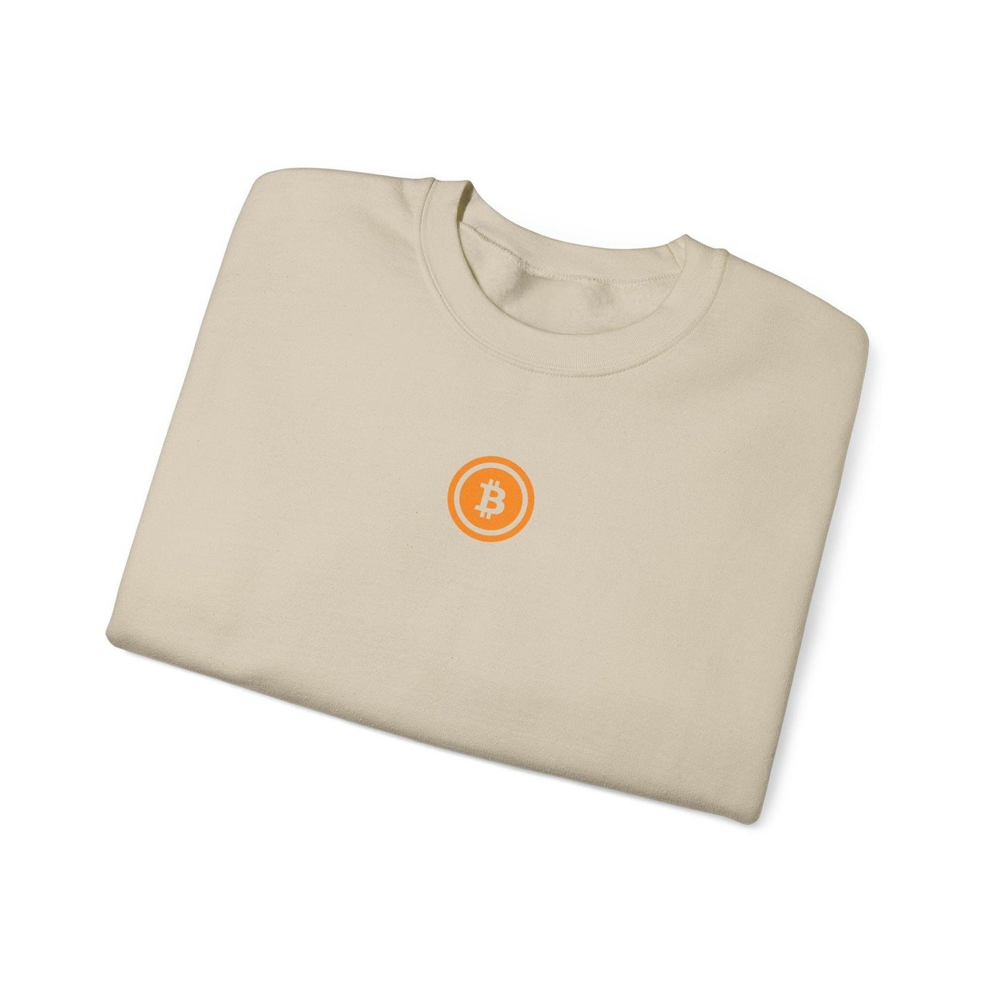 Bitcoin Minimalistic Sweatshirt - Bitcoin Merch