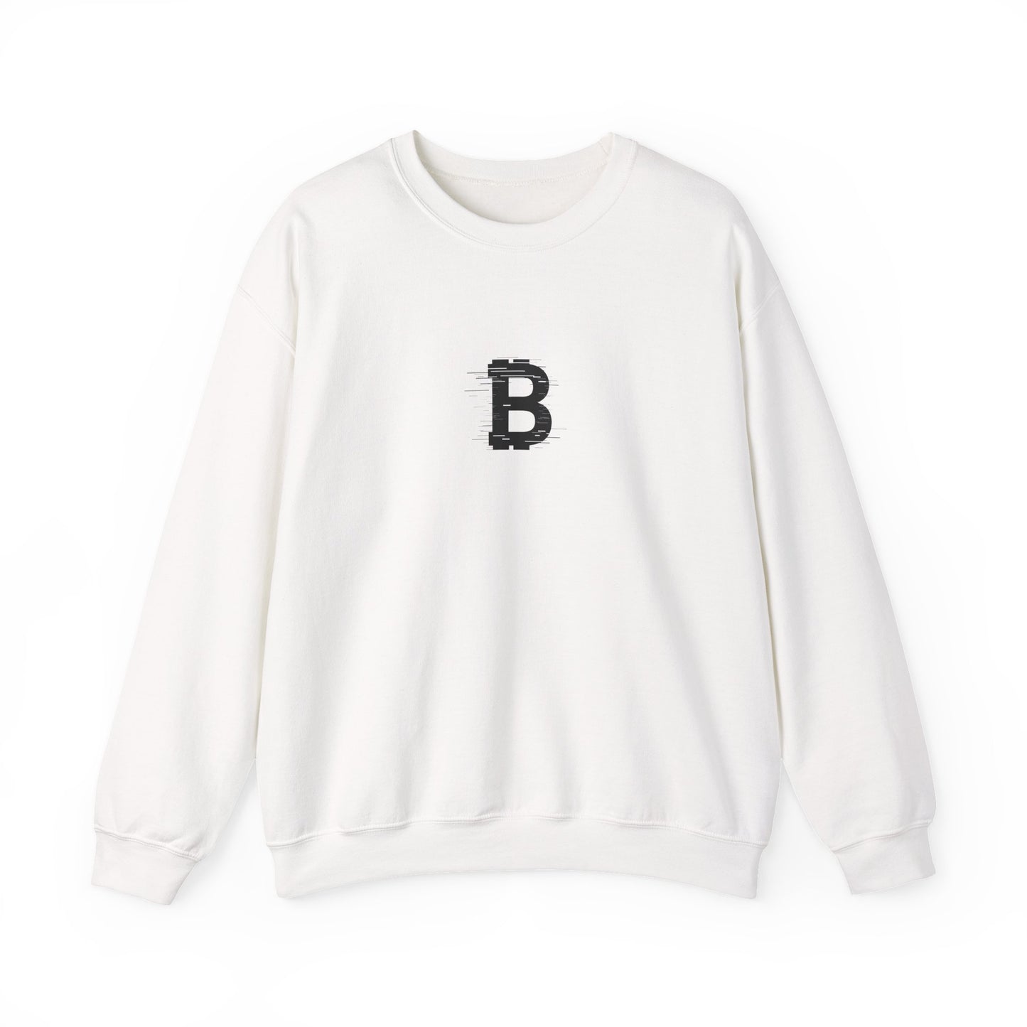Monogram Bitcoin Unisex Sweatshirt - Bitcoin Merch