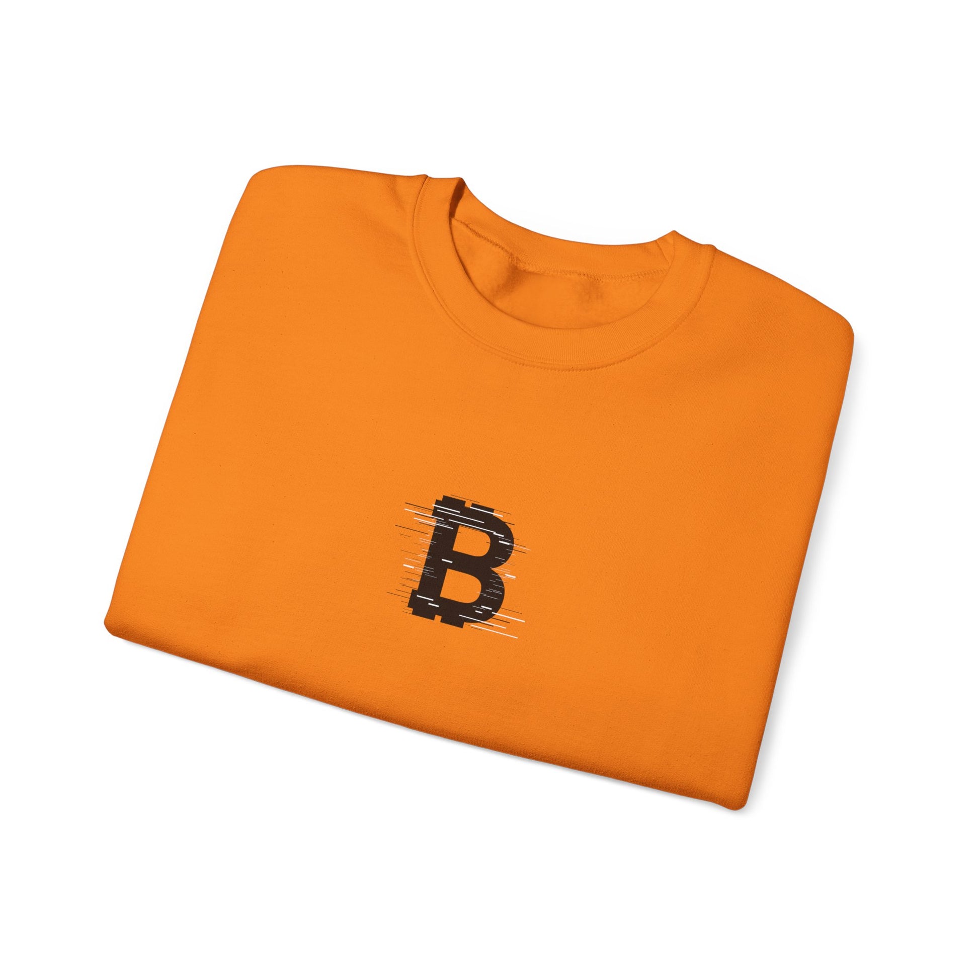 Monogram Bitcoin Unisex Sweatshirt - Bitcoin Merch