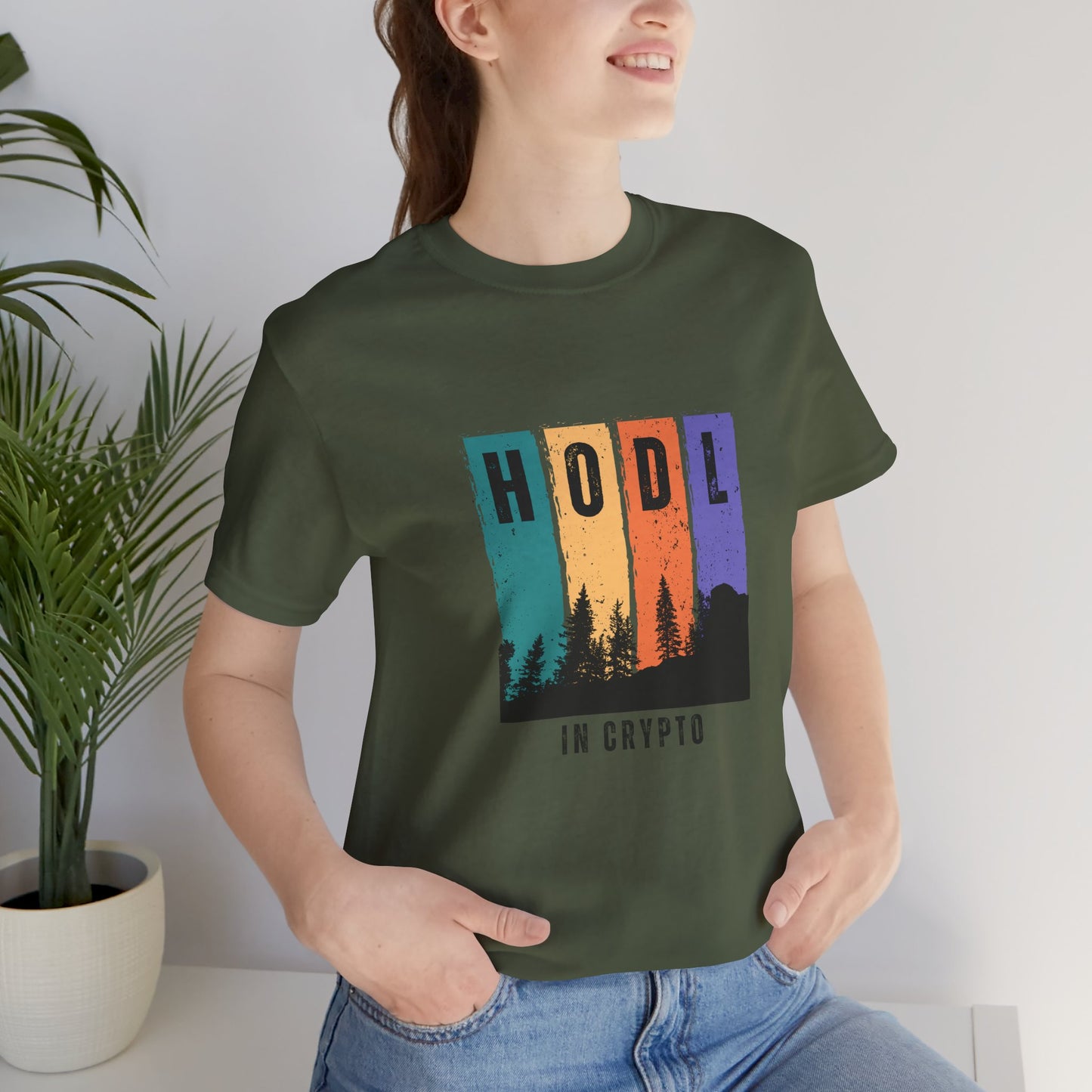 Crypto HODL Unisex T-shirt - Bitcoin Merch