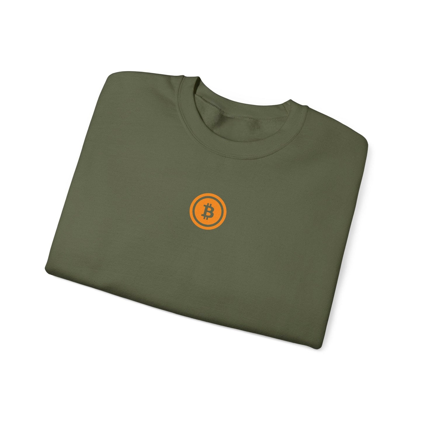 Bitcoin Minimalistic Sweatshirt - Bitcoin Merch