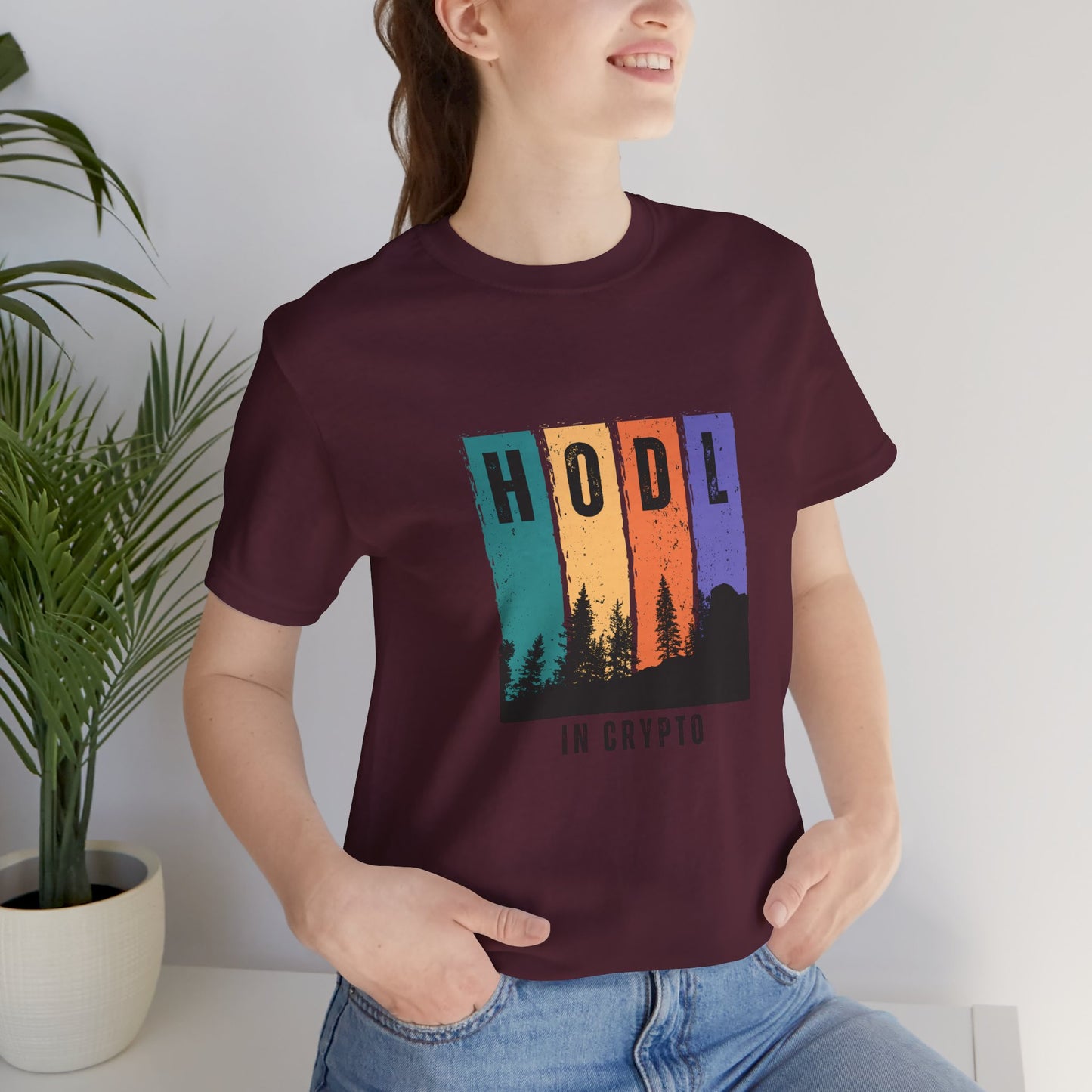 Crypto HODL Unisex T-shirt - Bitcoin Merch