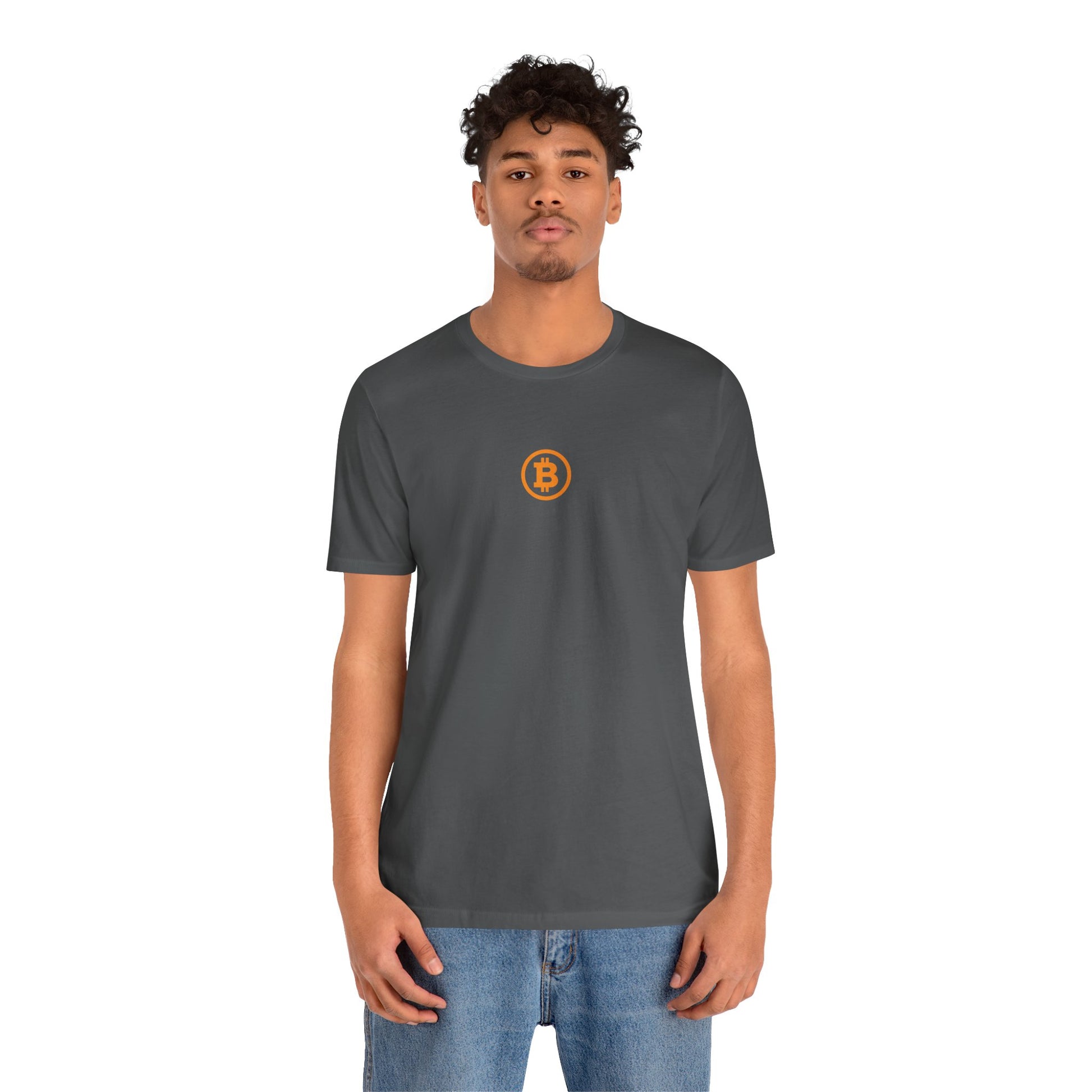 Unisex BitCoin Logo Simpe T-shirt - Bitcoin Merch
