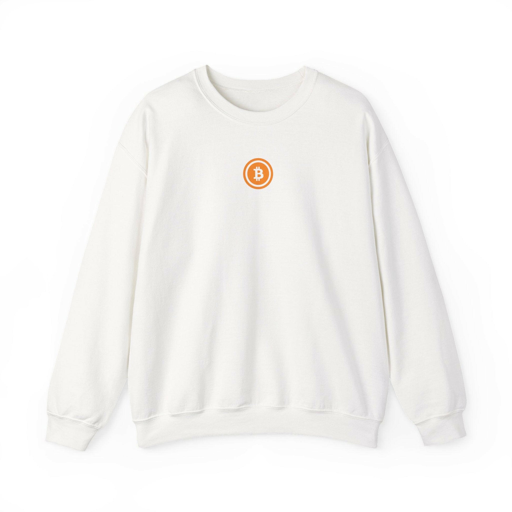 Bitcoin Minimalistic Sweatshirt - Bitcoin Merch