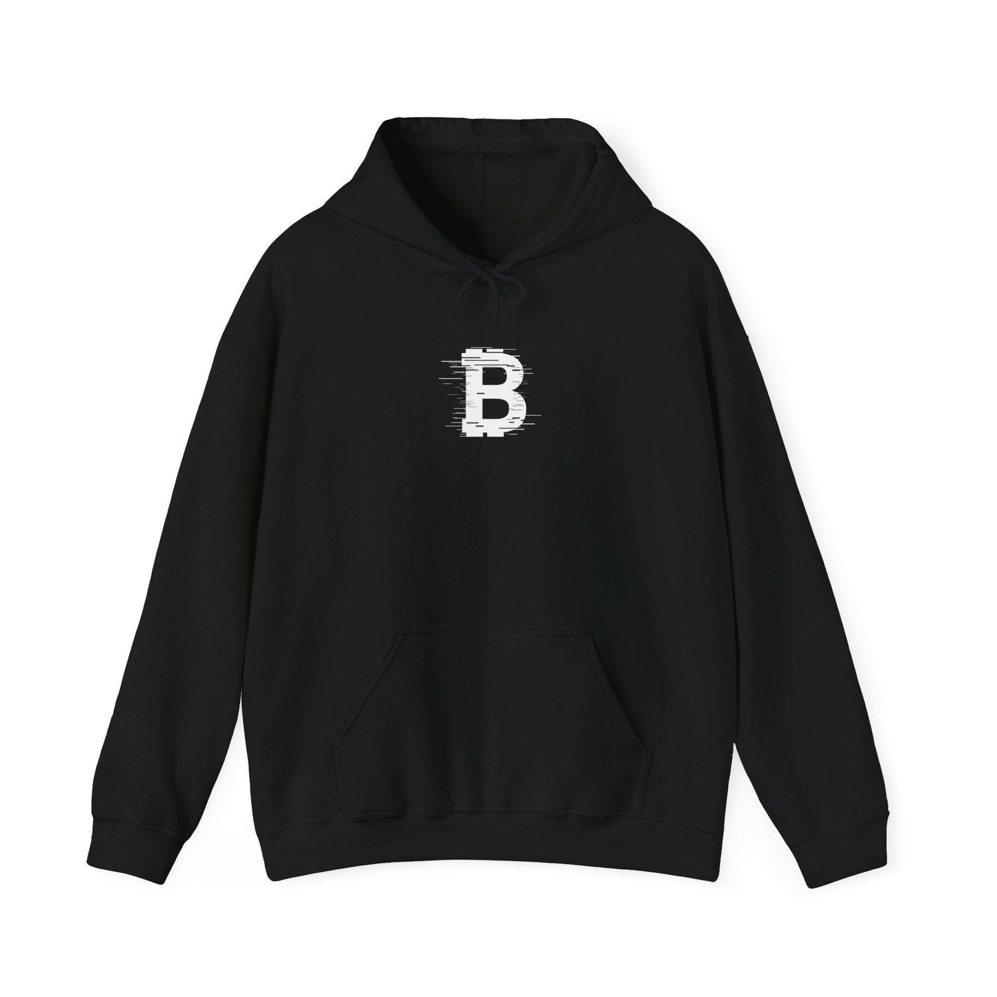Glitch Bitcoin Hoodie - Bitcoin Merch