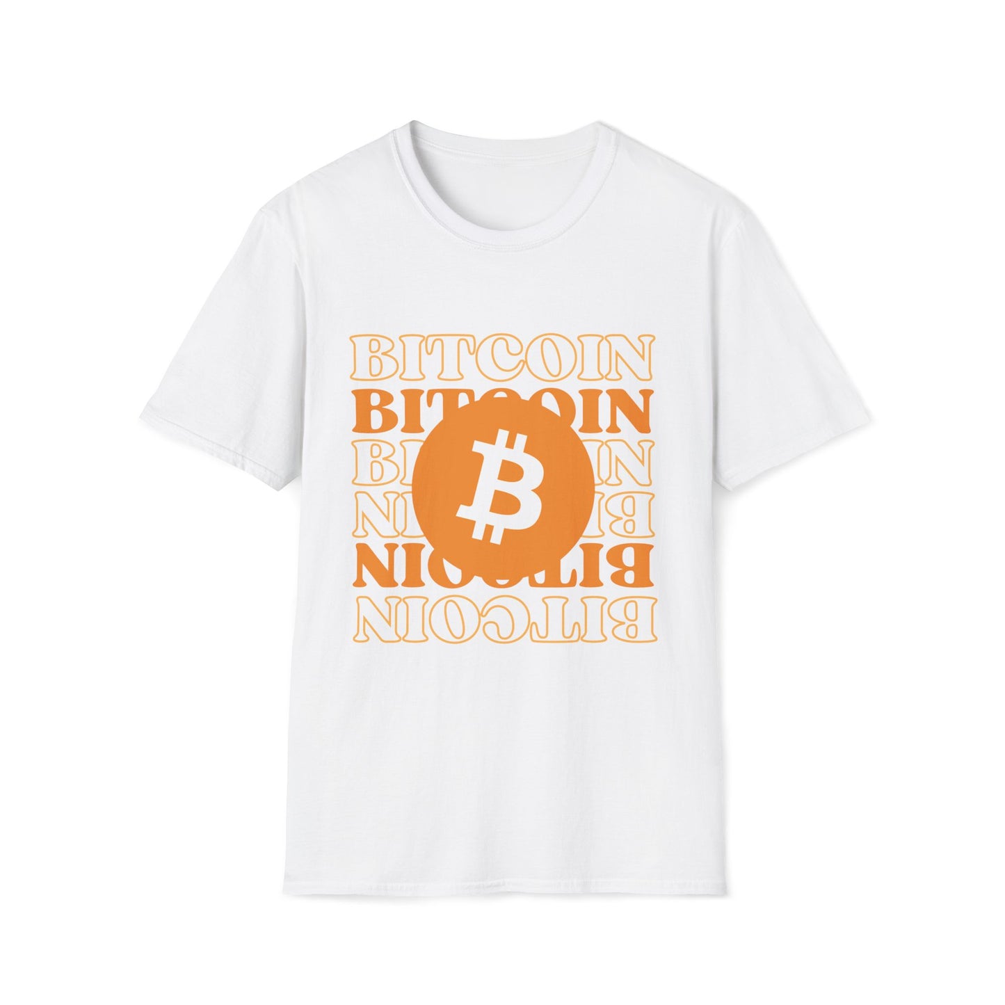 Bitcoin Unisex Softstyle T-Shirt - Bitcoin Merch