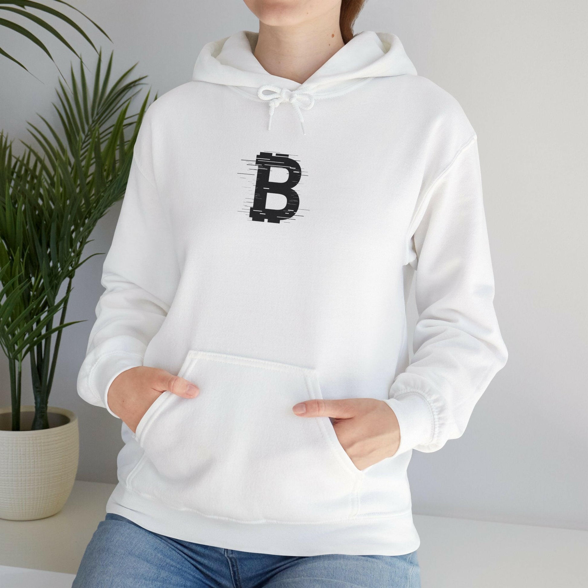 Glitch Bitcoin Hoodie - Bitcoin Merch