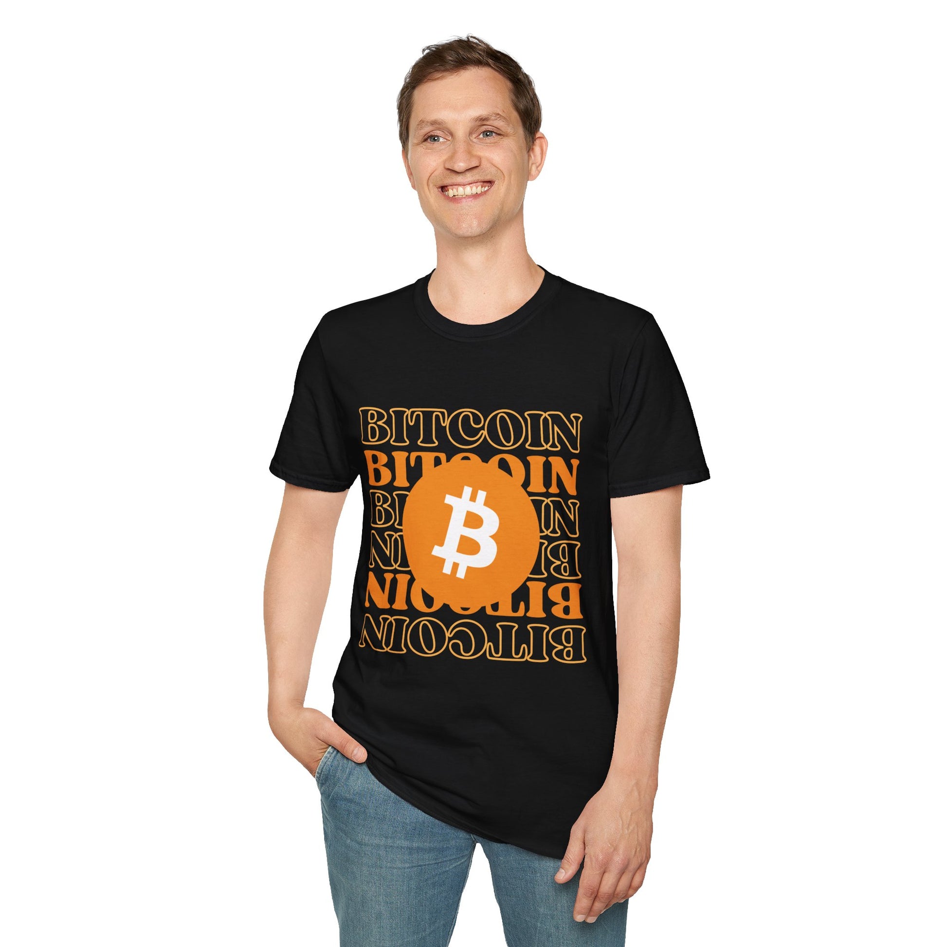 Bitcoin Unisex Softstyle T-Shirt - Bitcoin Merch