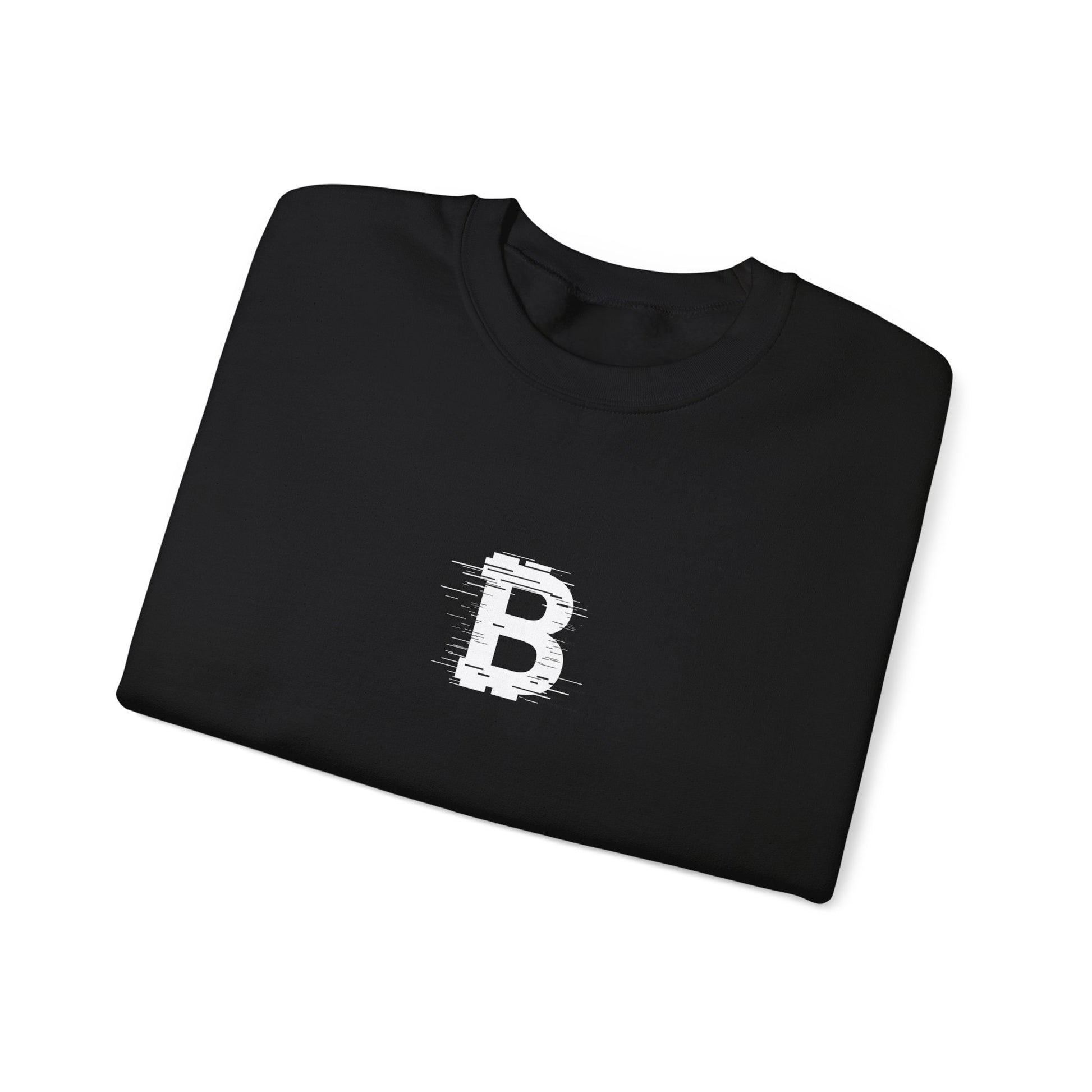 Monogram Bitcoin Unisex Sweatshirt - Bitcoin Merch