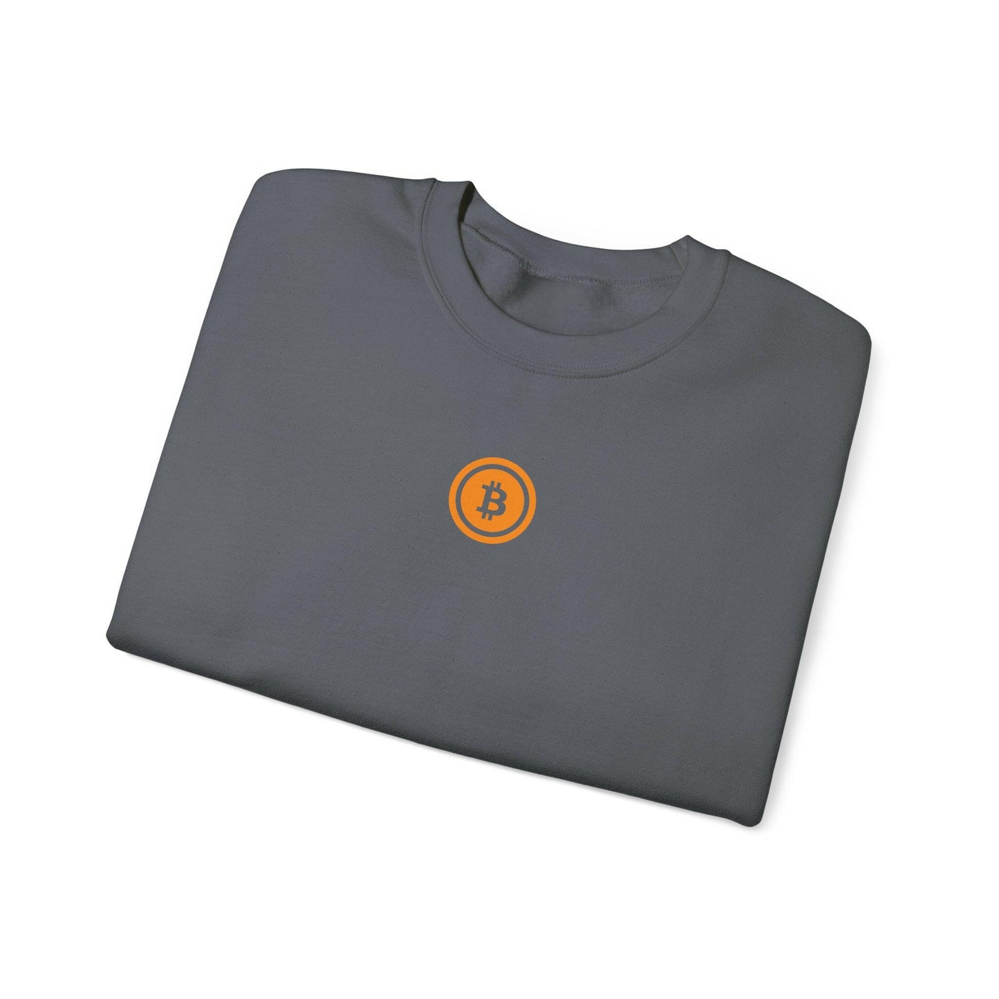 Bitcoin Minimalistic Sweatshirt - Bitcoin Merch