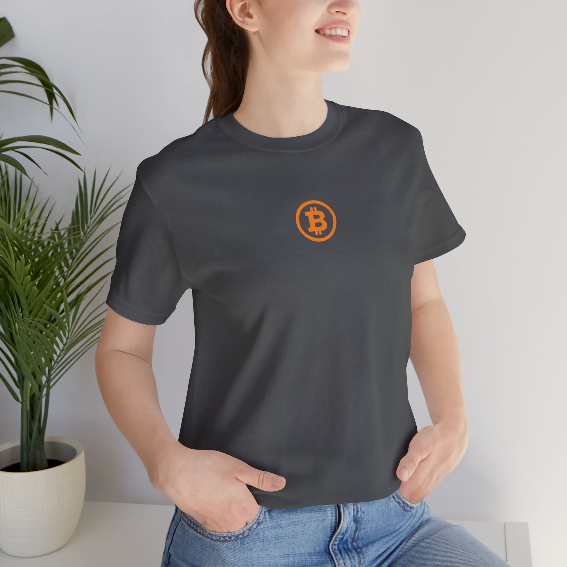 Unisex BitCoin Logo Simpe T-shirt - Bitcoin Merch