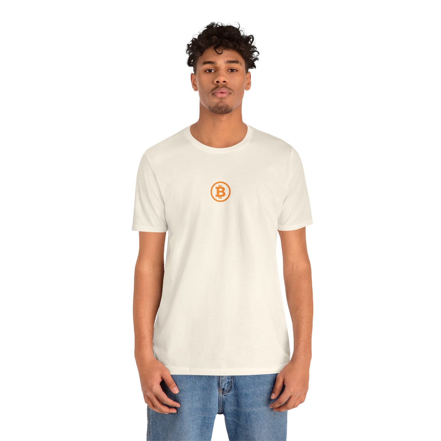 Unisex BitCoin Logo Simpe T-shirt - Bitcoin Merch