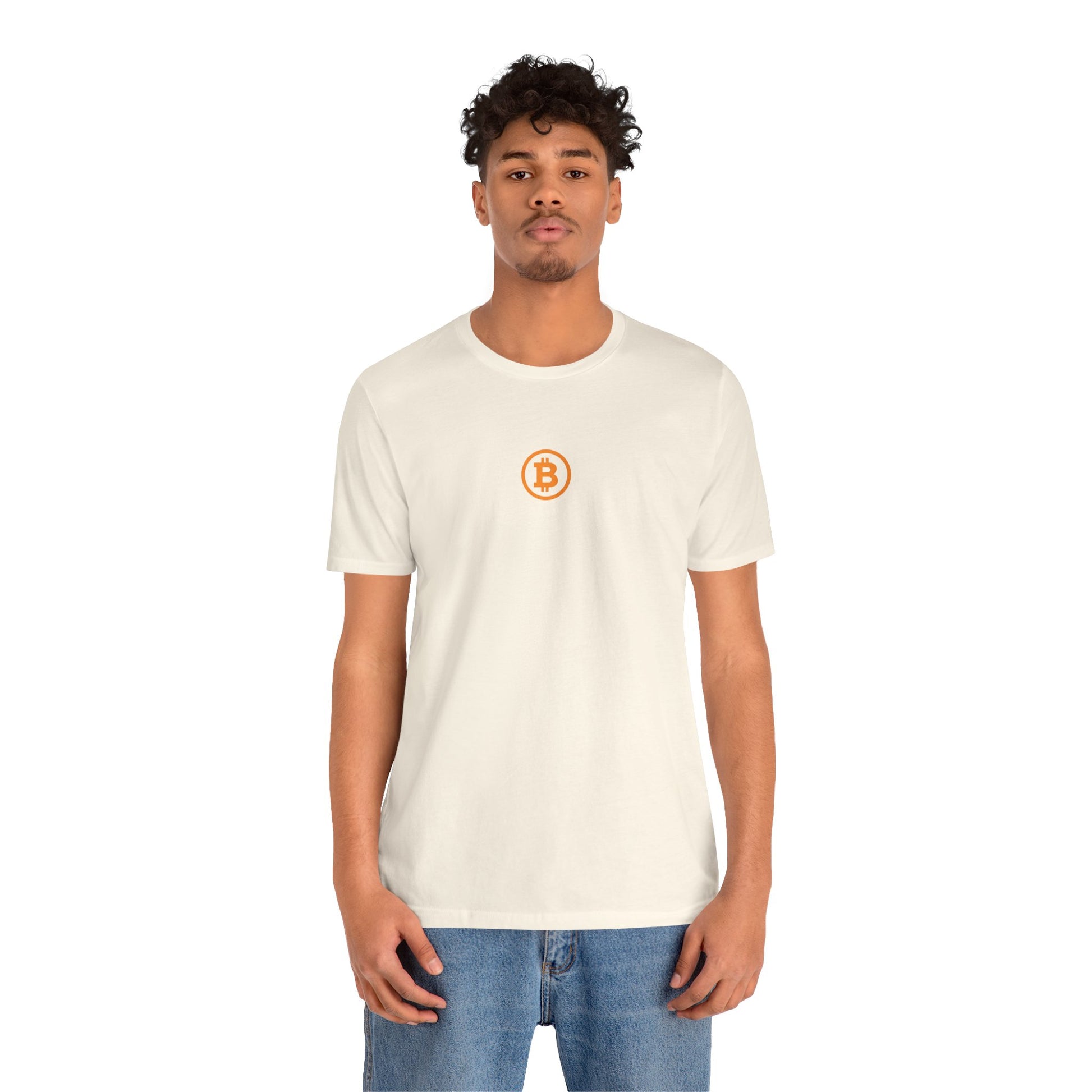 Unisex BitCoin Logo Simpe T-shirt - Bitcoin Merch