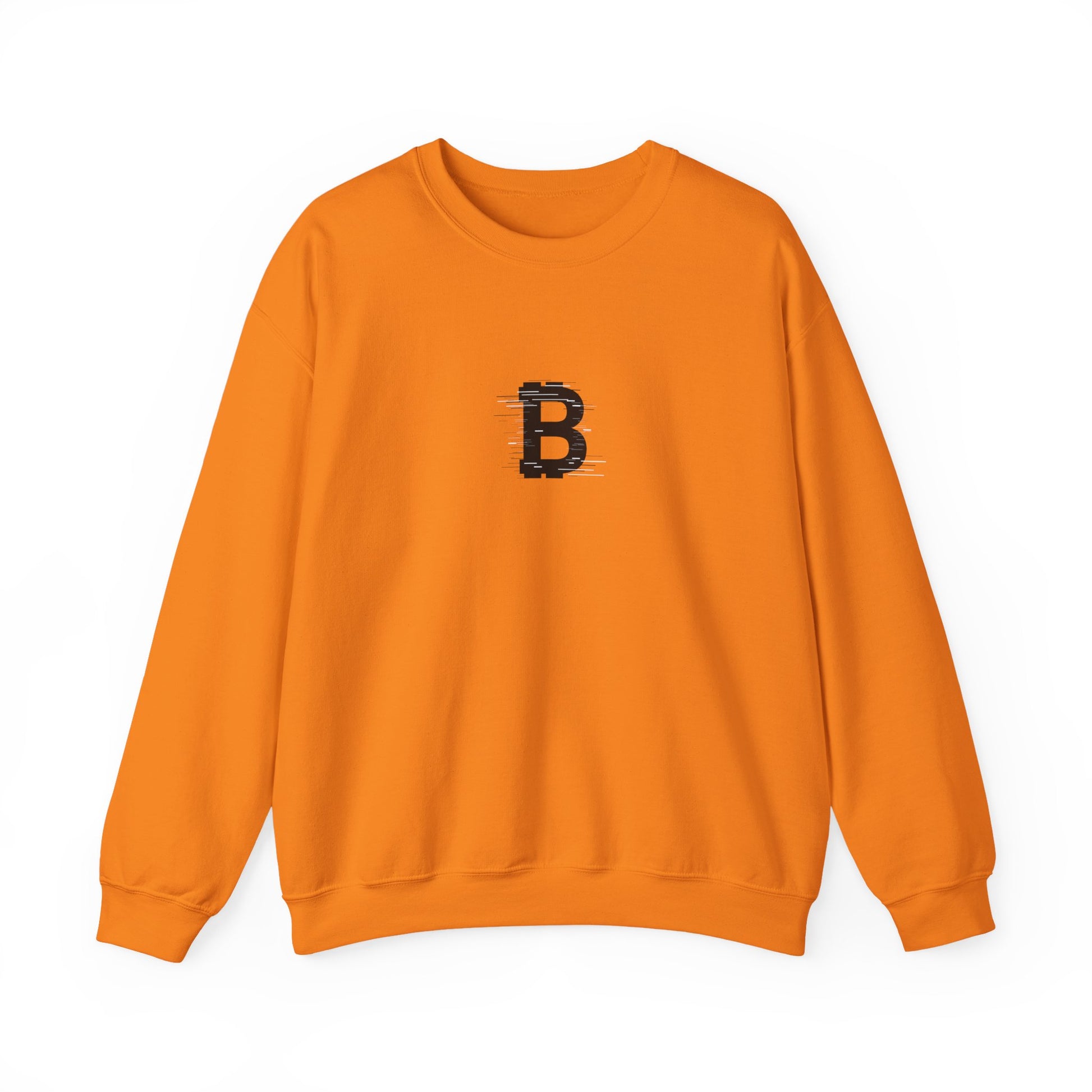 Monogram Bitcoin Unisex Sweatshirt - Bitcoin Merch