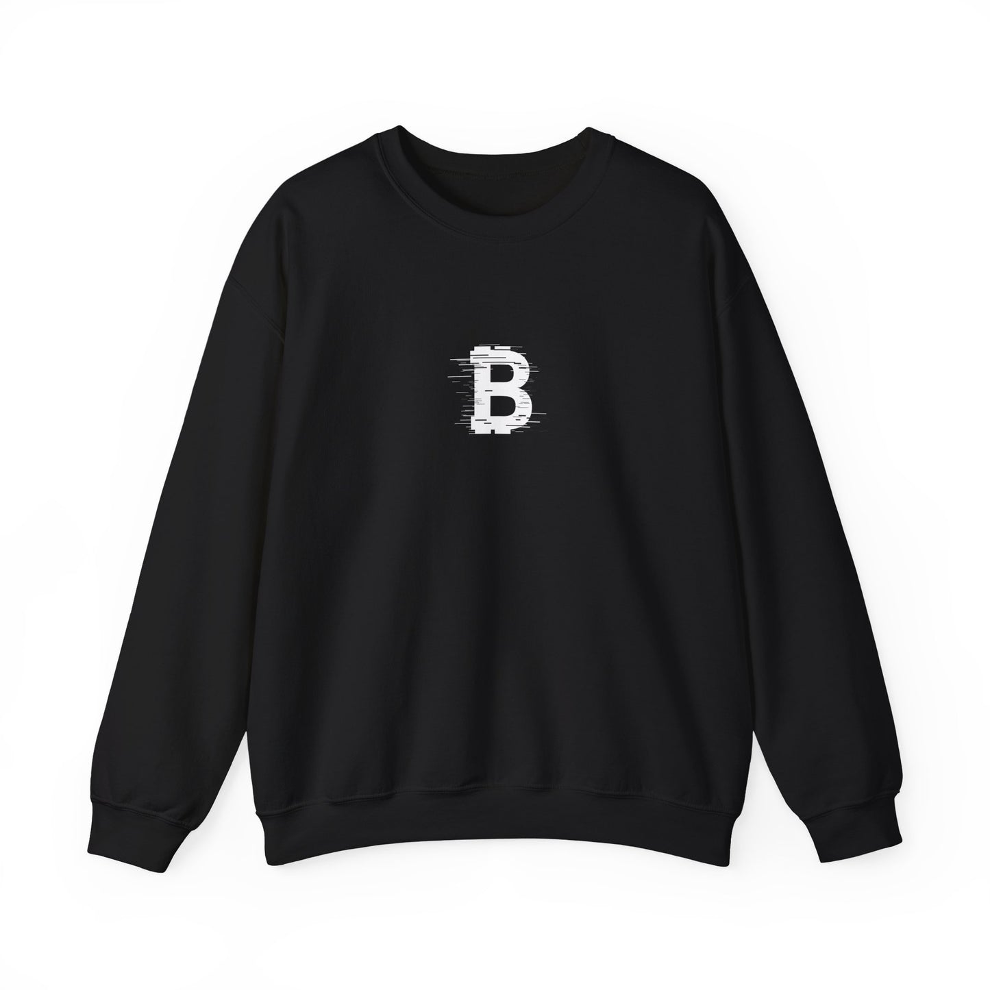 Monogram Bitcoin Unisex Sweatshirt - Bitcoin Merch