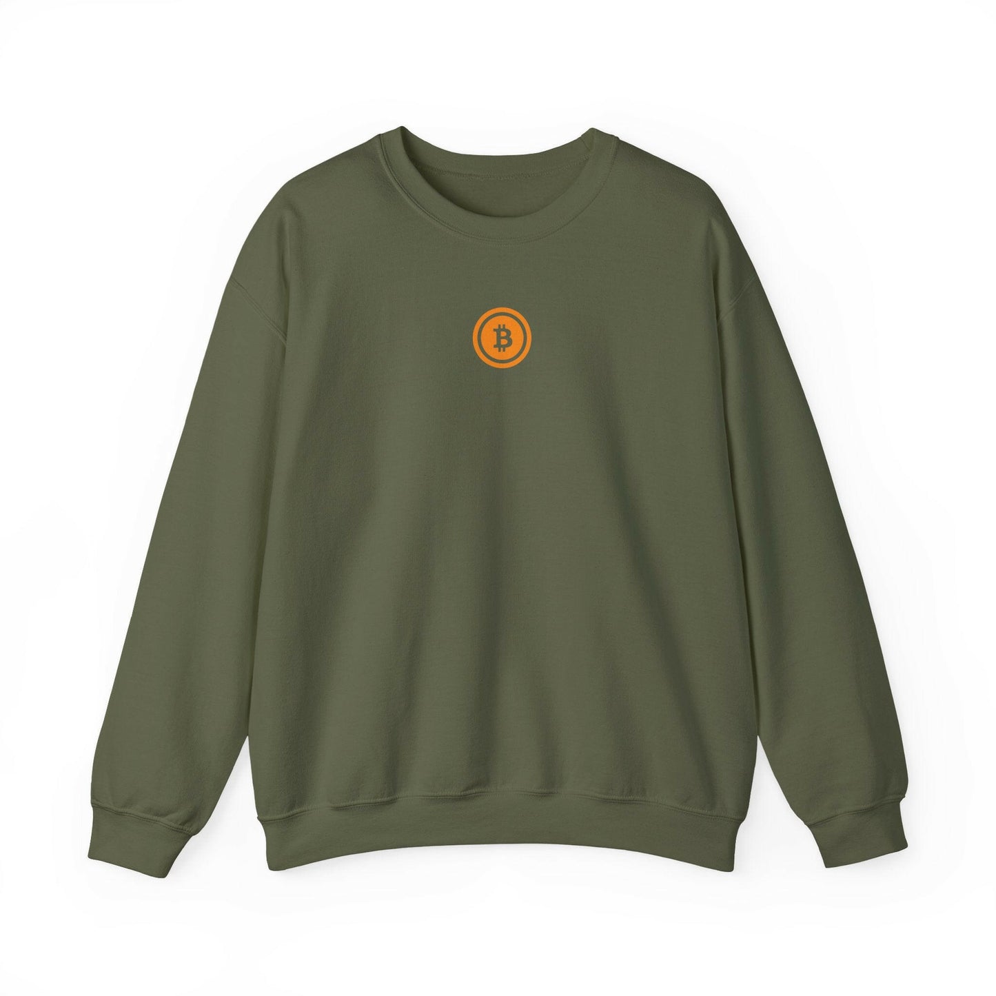 Bitcoin Minimalistic Sweatshirt - Bitcoin Merch