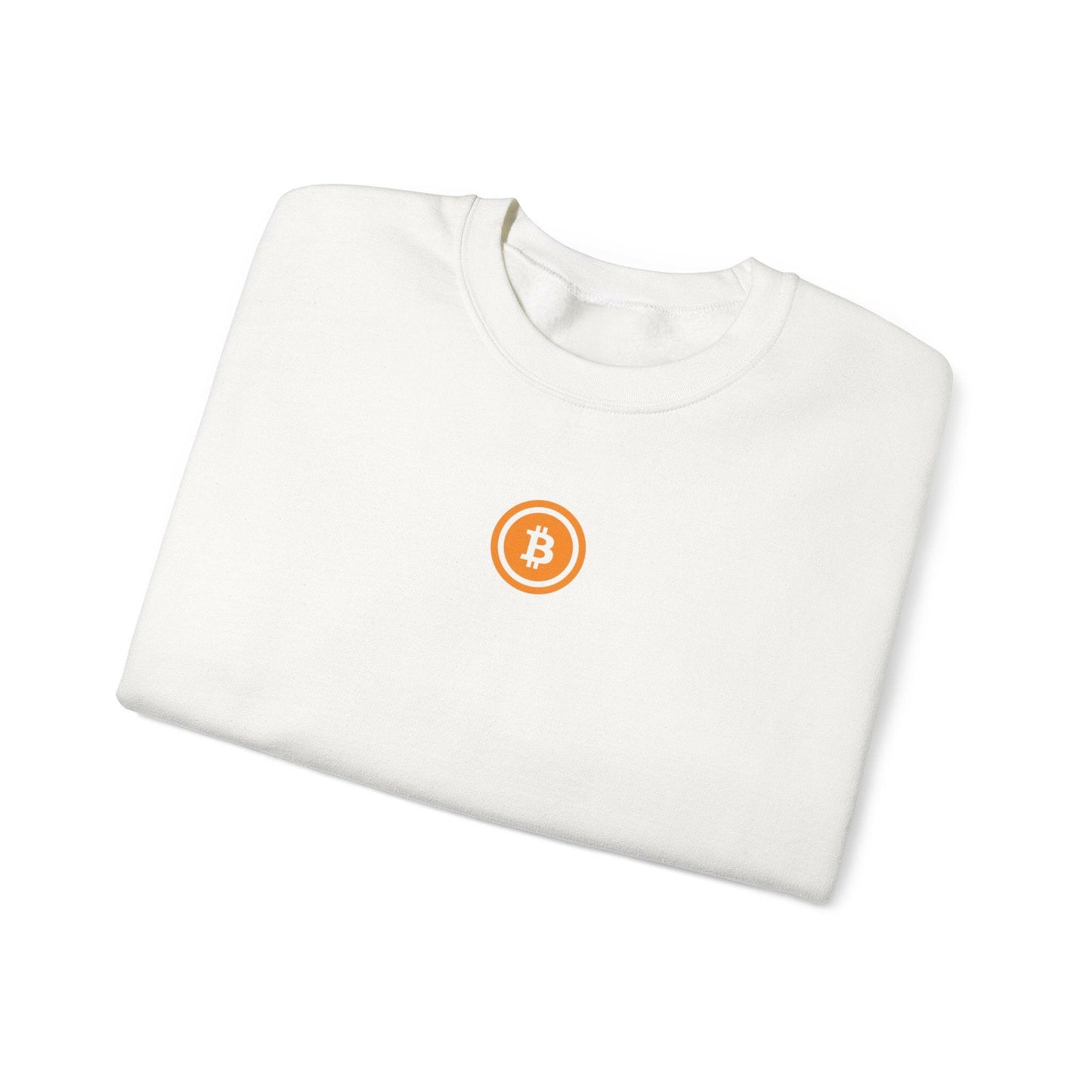 Bitcoin Minimalistic Sweatshirt - Bitcoin Merch