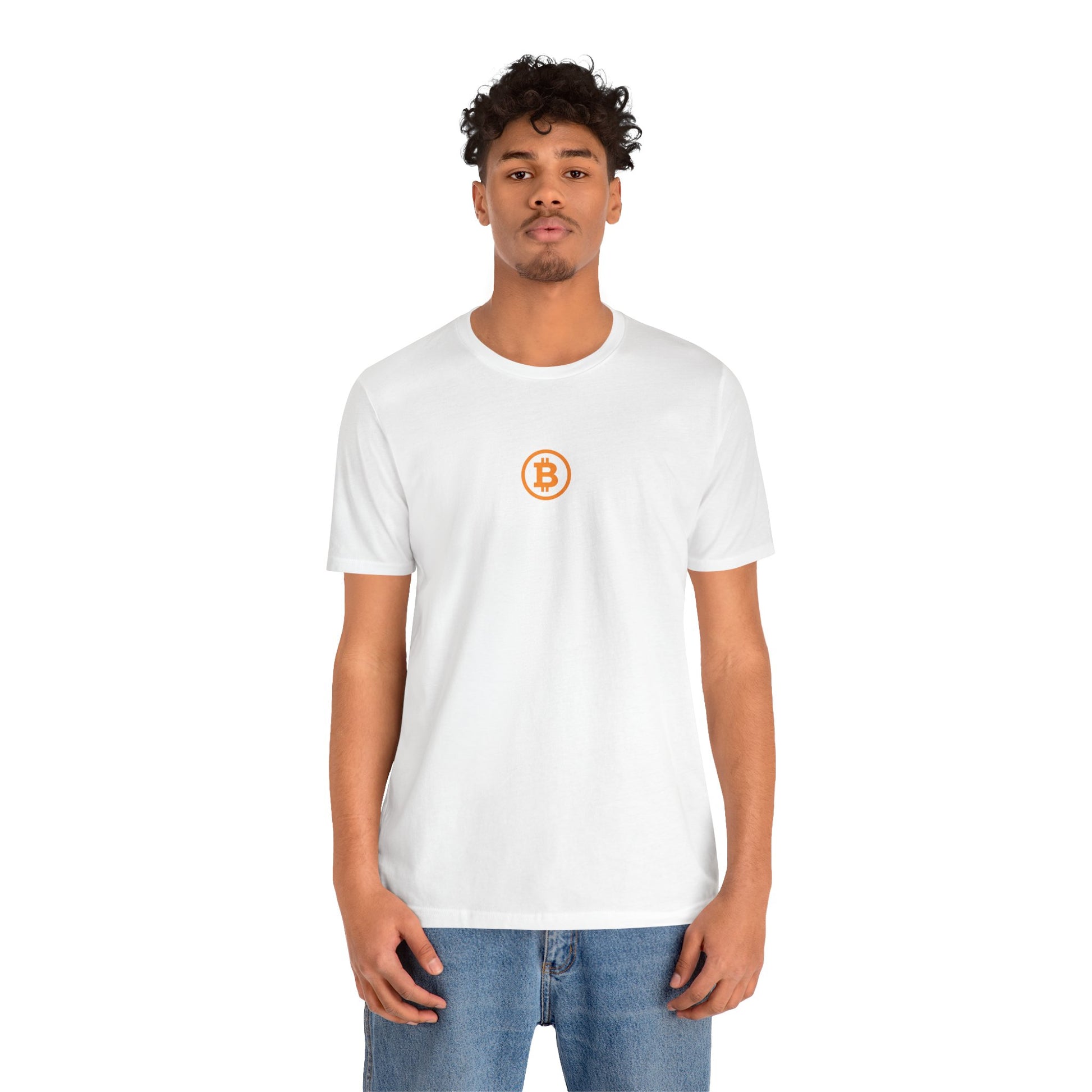 Unisex BitCoin Logo Simpe T-shirt - Bitcoin Merch
