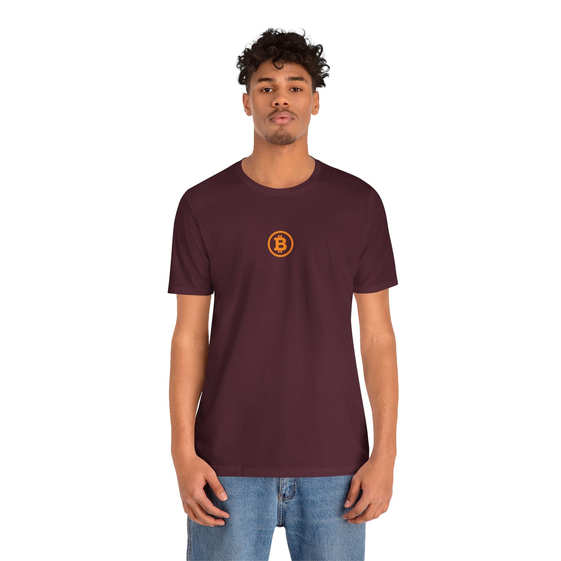 Unisex BitCoin Logo Simpe T-shirt - Bitcoin Merch