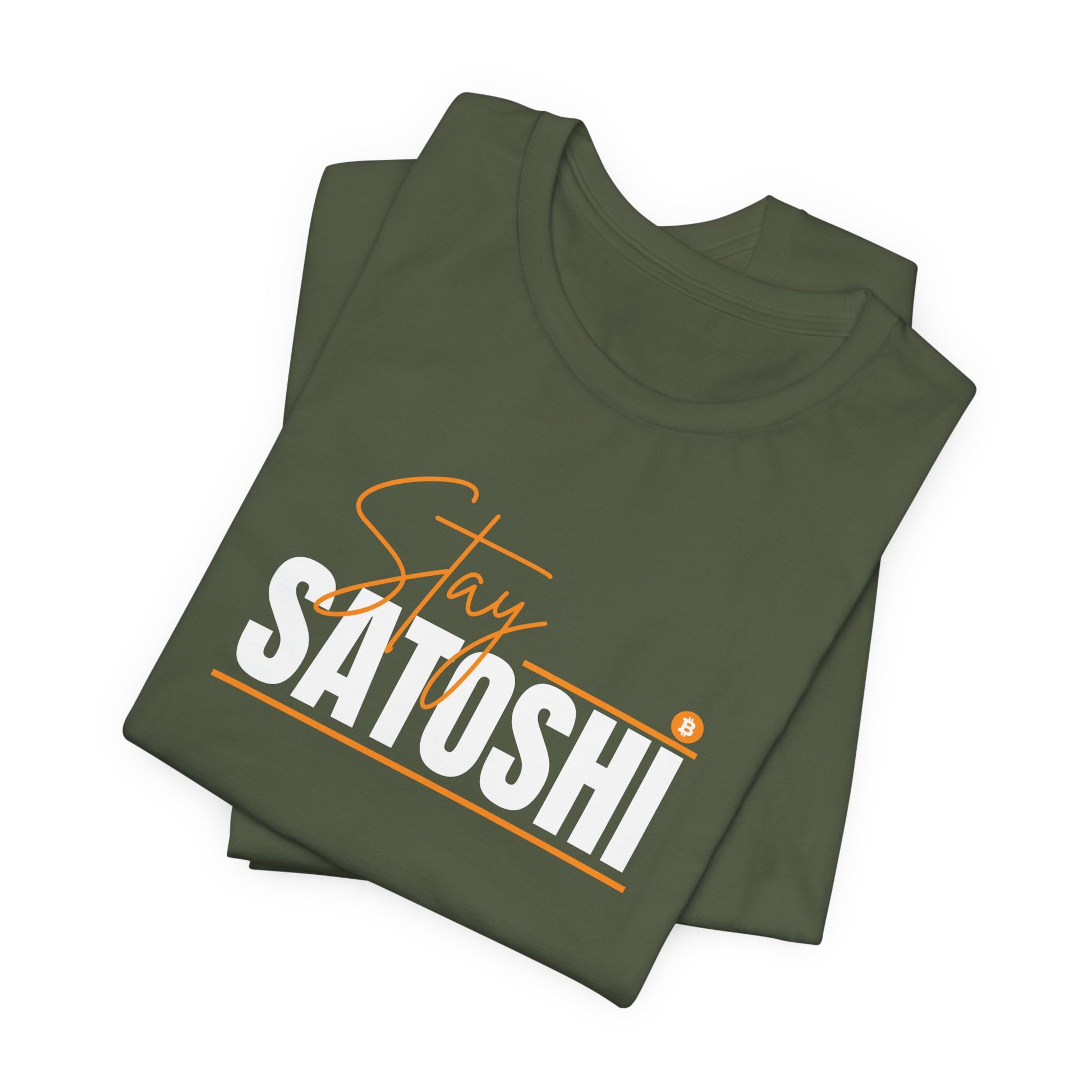 Stay Satoshi Unisex Bitcoin T-shirt - Bitcoin Merch