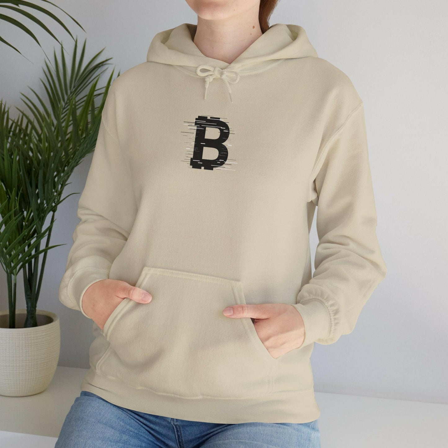 Glitch Bitcoin Hoodie - Bitcoin Merch