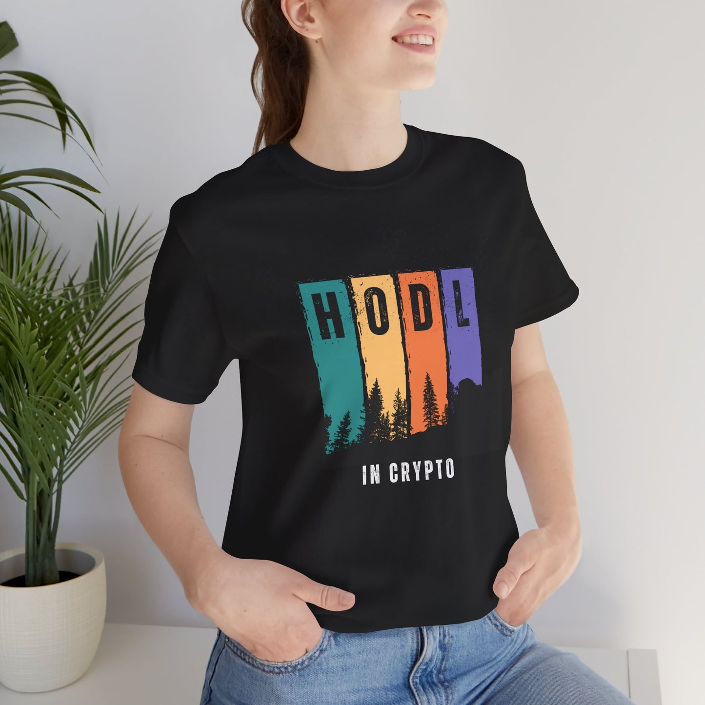 Crypto HODL Unisex T-shirt - Bitcoin Merch