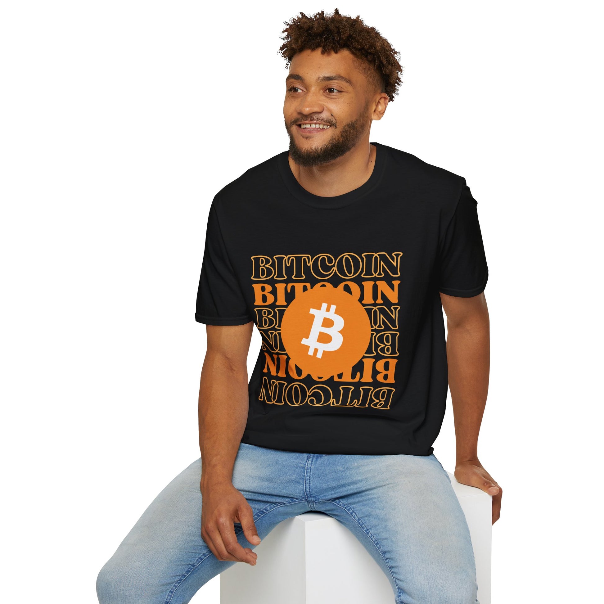 Bitcoin Unisex Softstyle T-Shirt - Bitcoin Merch
