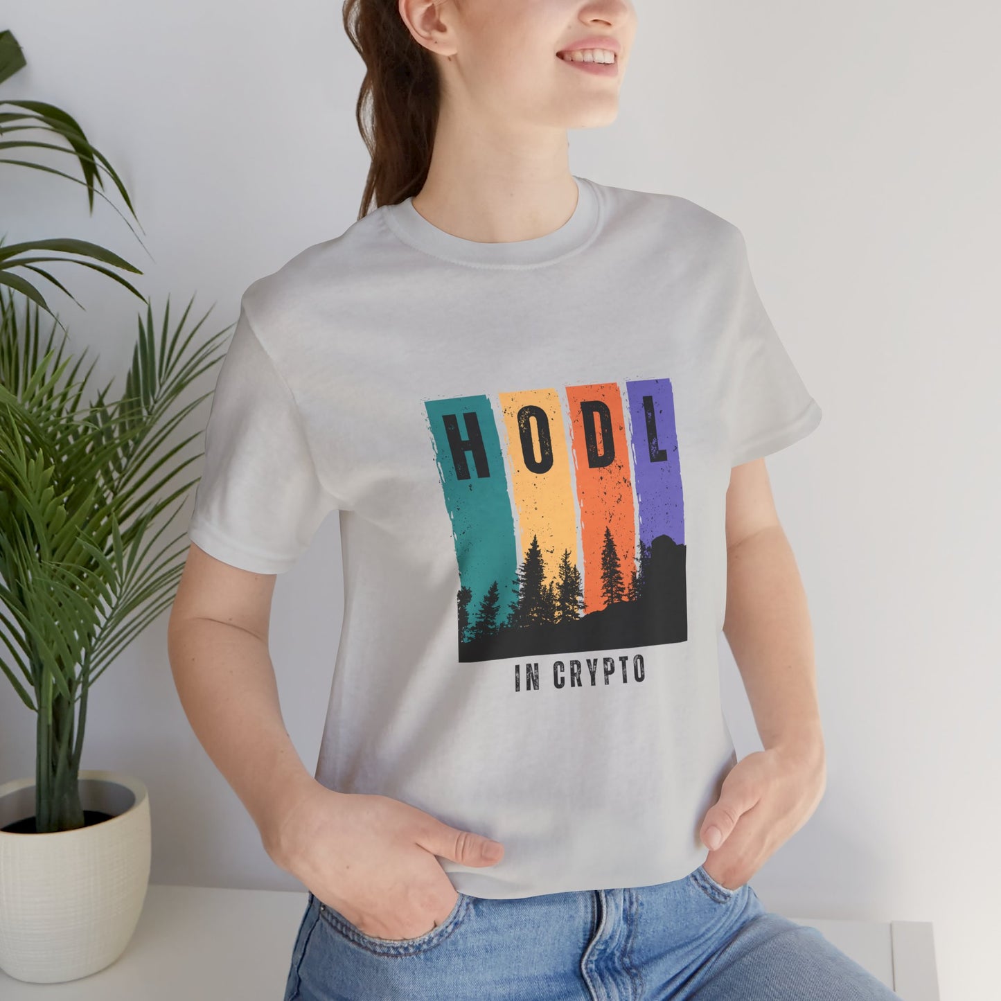 Crypto HODL Unisex T-shirt - Bitcoin Merch