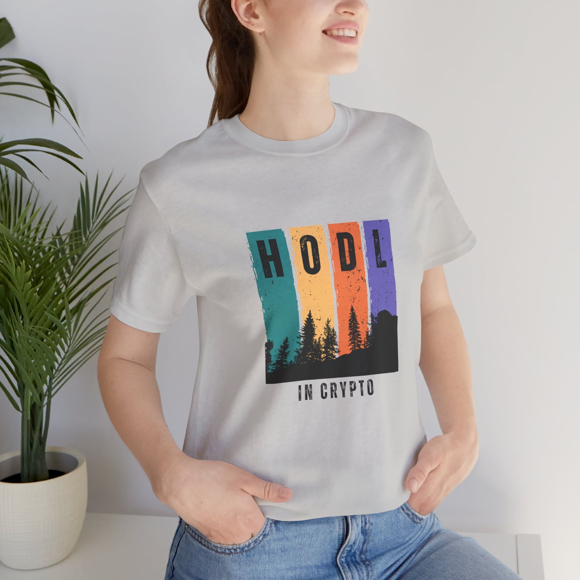 Crypto HODL Unisex T-shirt - Bitcoin Merch