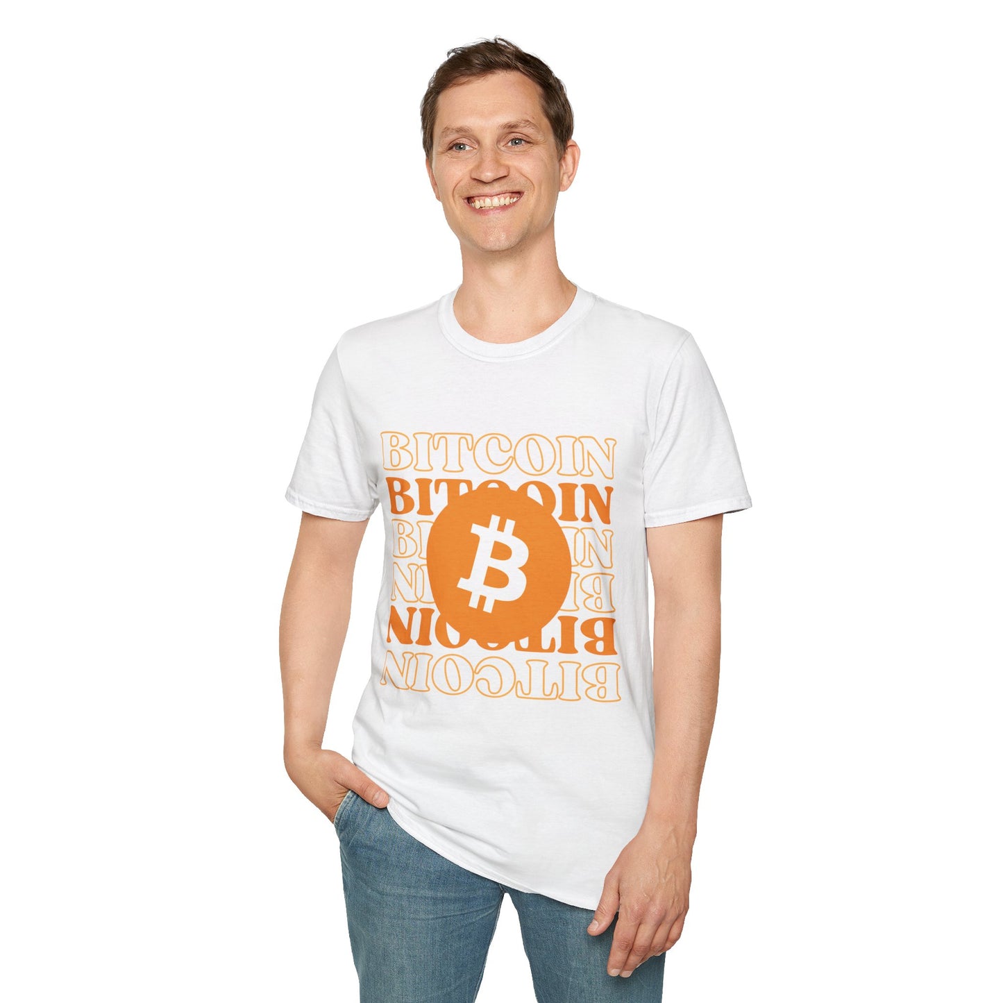 Bitcoin Unisex Softstyle T-Shirt - Bitcoin Merch