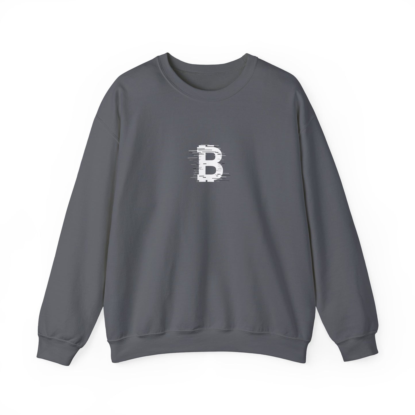 Monogram Bitcoin Unisex Sweatshirt - Bitcoin Merch